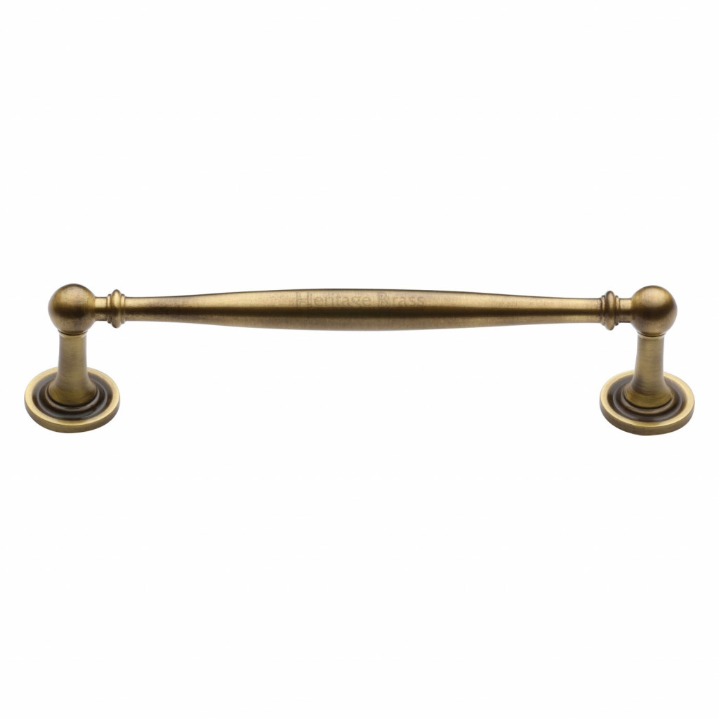 M Marcus Heritage Brass Colonial Design Cabinet Handle 152mm Centre to Centre